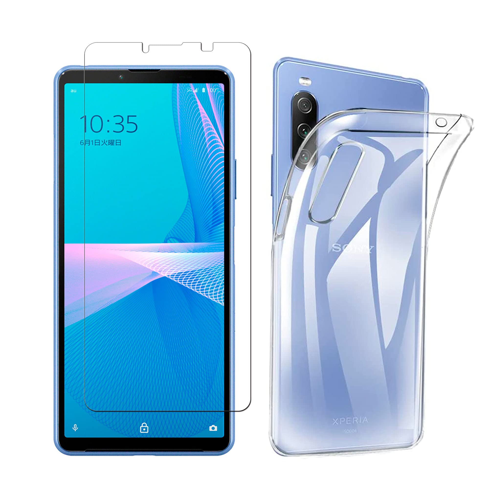 XPERIA 10 III Lite XQ-BT44(W)ガラス付きSIMフリー Xperia 10 III Lite｜